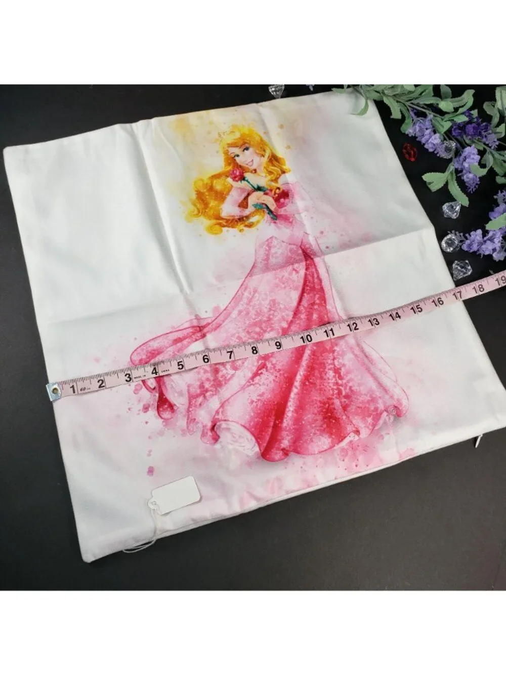 Aurora Accent Pillowcase Sleeping Beauty Home Decor Throw Sham Pillow Cover